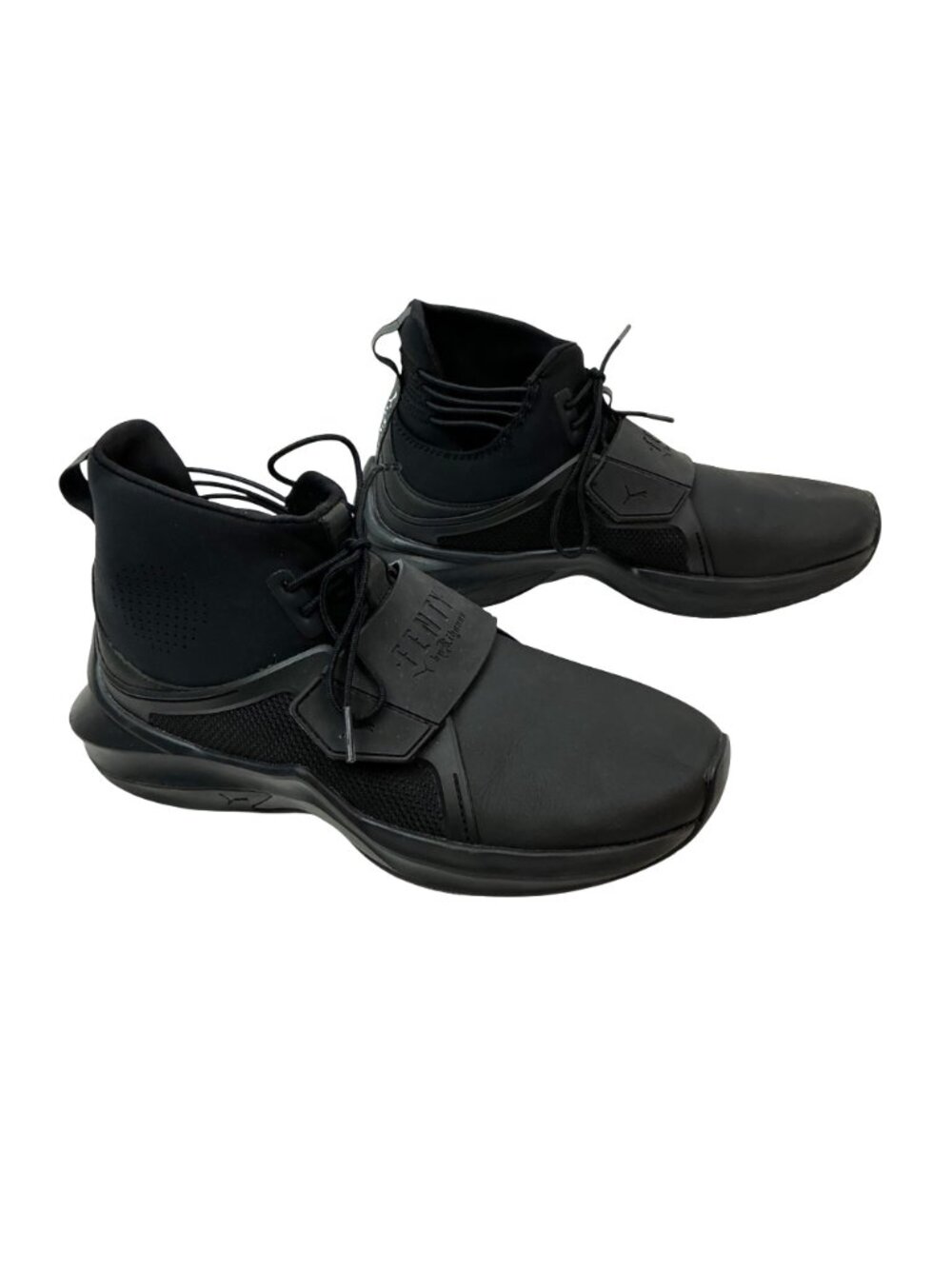 Puma Fenty By Rihanna Ignite Trainer Sneakers Womens 8 Black - Picture 8 of 16